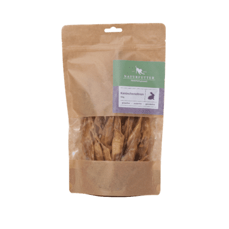 Kaninchenohren | Naturfutter Leckerli