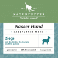 Nasser Hund Ziege  - Naturfutter Nassfutter