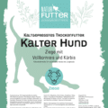 Kalter Hund Ziege mit Vollkornreis & Kürbis - Naturfutter kaltgepresstes Trockenfutter