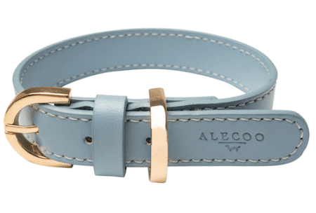 Alecoo Hundehalsband Classy ice - gold