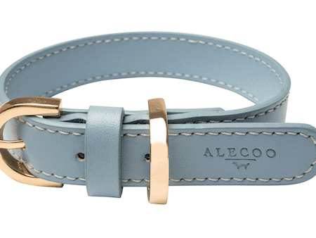 Alecoo Hundehalsband Classy ice - gold