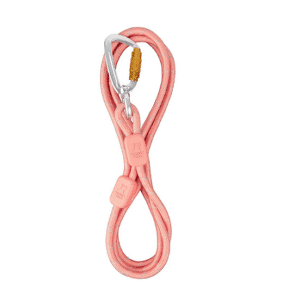 Wooly Wolf | Rope Leash Thin Salomon Pink | 8 mm