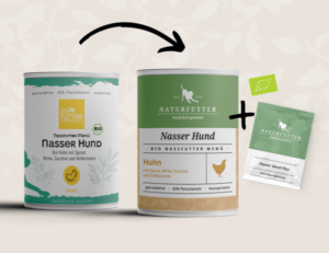 Nasser Hund Plus - Naturfutter Nahrungsergänzung