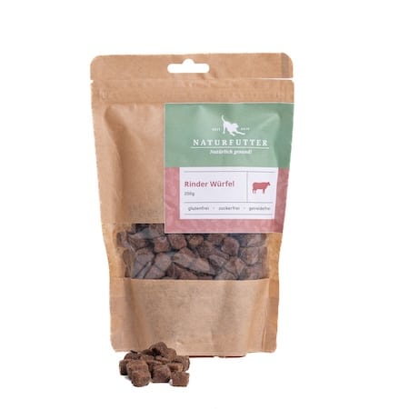 Rinder Würfel | Naturfutter Trockenfleisch