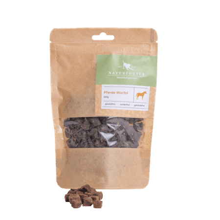 Pferde Würfel | Naturfutter Trockenfleisch