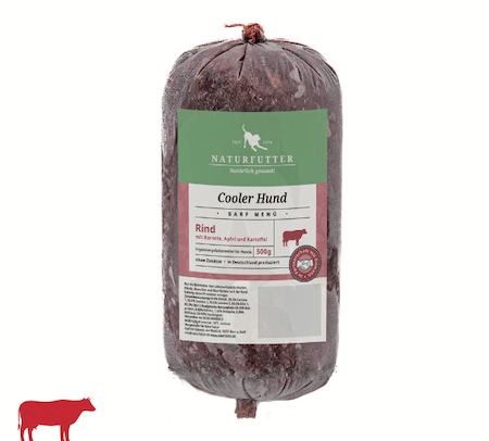 Cooler Hund Rind Menü